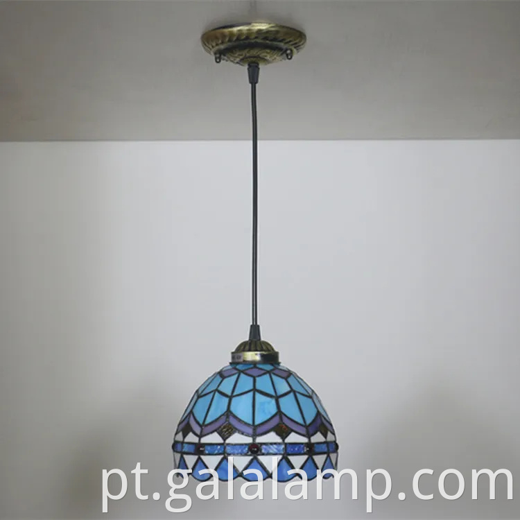 Lustre de vidro europeu impressionante para interiores luxuosos